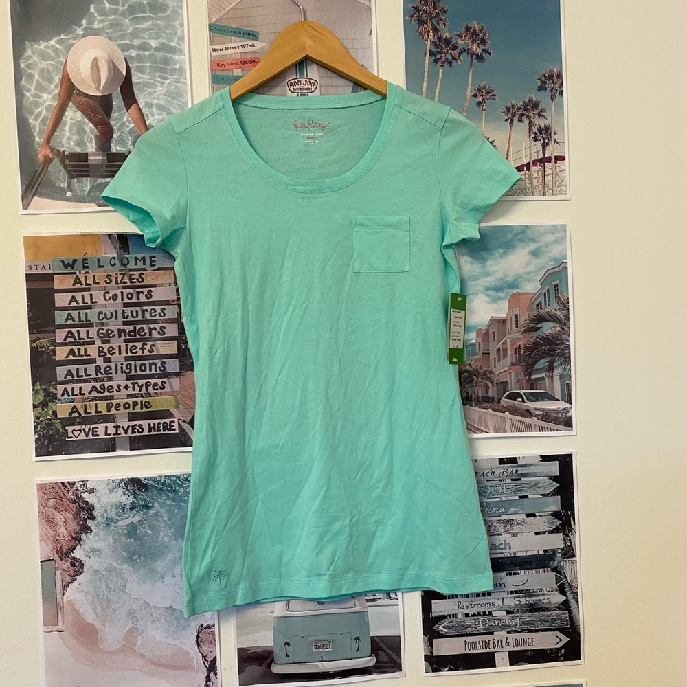 *NWT* Lilly Pulitzer Mint Cailean Top
